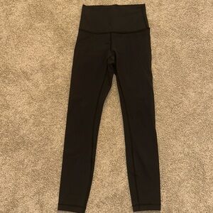 Black lululemon align leggings